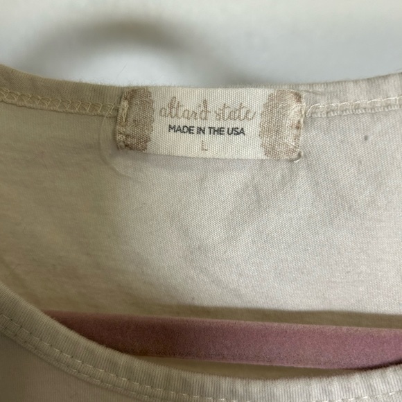 SOLD Altar’d State Nashville Music City Off White Crop Top Tee - Picture 2 of 4